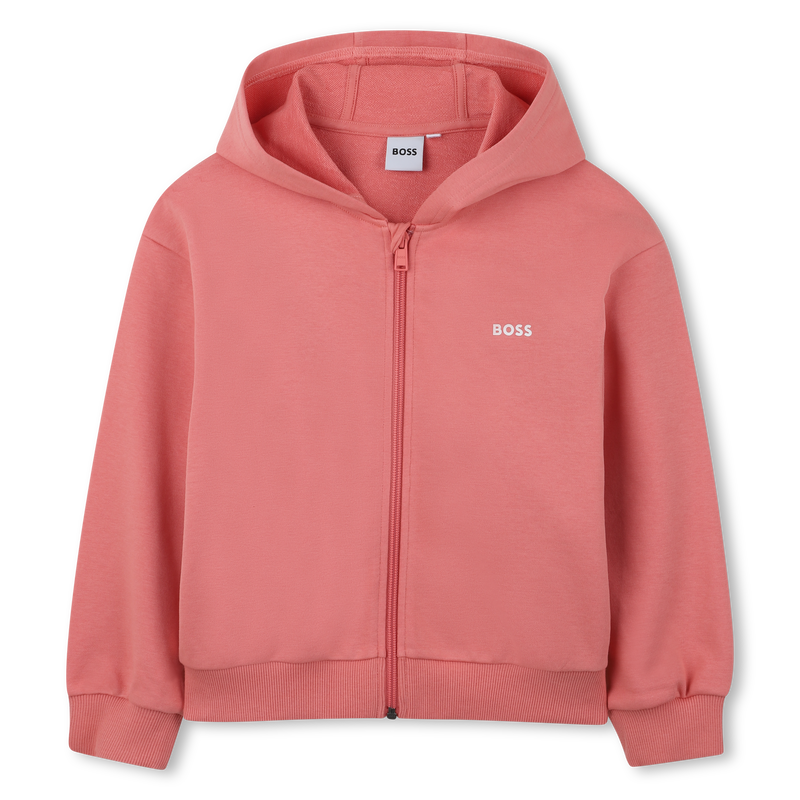 Cardigan com capuz BOSS 
                    GIRL