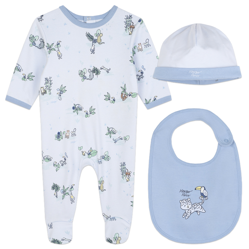 Pijama, babete e gorro KENZO KIDS 
                    BOY