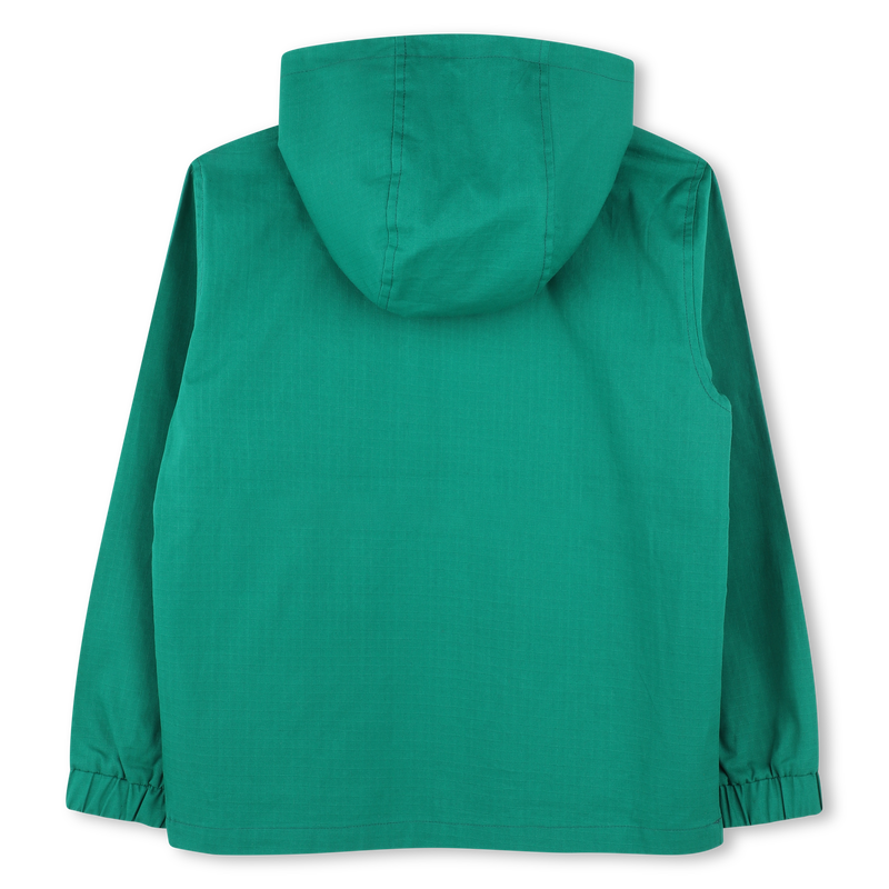 Corta-vento capuz em algod&atilde;o KENZO KIDS 
                        BOY