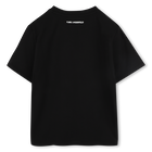 T-shirt com lantejoulas KARL LAGERFELD KIDS 
                    GIRL