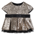 Top de manga curta KARL LAGERFELD KIDS 
                    GIRL