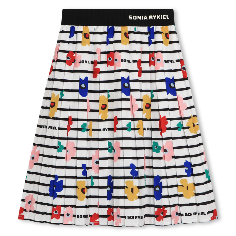 Saia comprida plissada SONIA RYKIEL 
                    GIRL