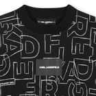 Moletom de l&atilde; KARL LAGERFELD KIDS 
                    BOY