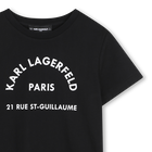 T-shirt estampada KARL LAGERFELD KIDS 
                    BOY