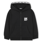 Cardigan com capuz DKNY 
                    BOY