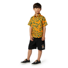 Camisa em cetim de algod&atilde;o KENZO KIDS 
                    BOY
