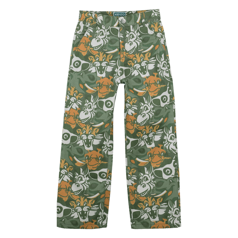Calças de corte reto KENZO KIDS 
                    BOY