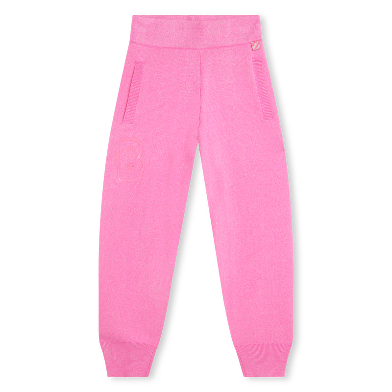 Glitter-knit harem pants BILLIEBLUSH 
                    GIRL
