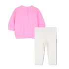 Conjunto de moletom e legging BILLIEBLUSH 
                    MENINA