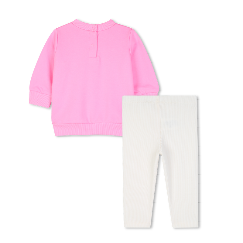 Conjunto de moletom e legging BILLIEBLUSH 
                        MENINA