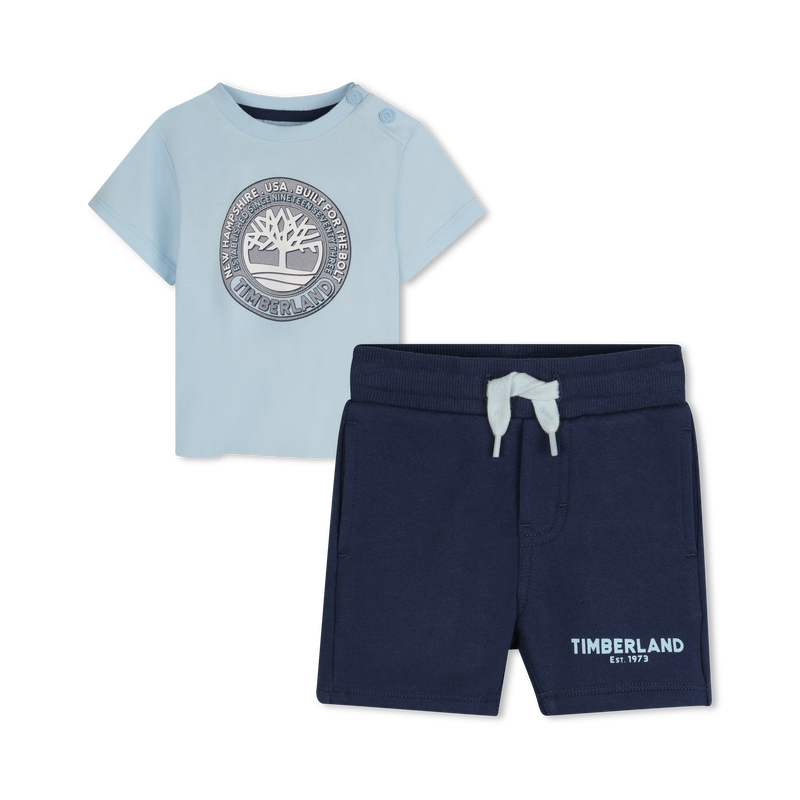 Conjunto de t-shirt e cal&ccedil;&otilde;es TIMBERLAND 
                        BOY