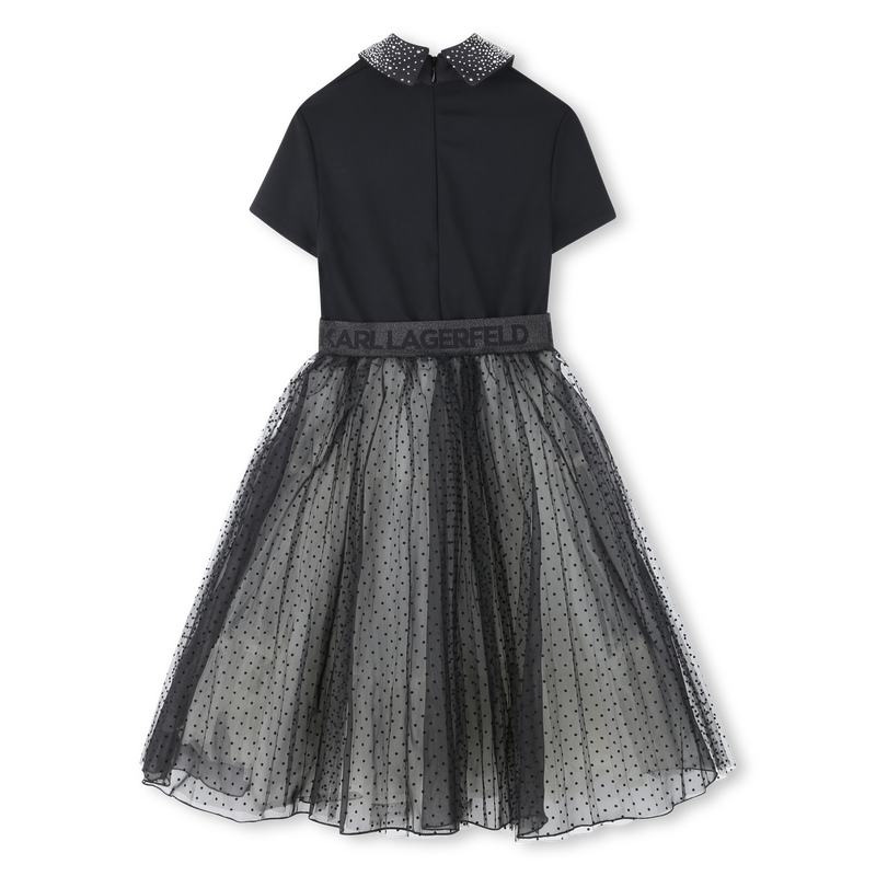 Vestido de cerimónia KARL LAGERFELD KIDS 
                    GIRL
