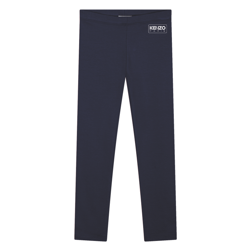 Plain Logo Leggings KENZO KIDS 
                    GIRL