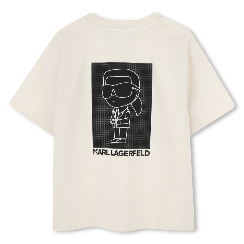 T-shirt de manga curta KARL LAGERFELD KIDS 
                        BOY