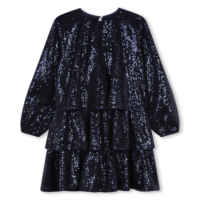 Vestido folhos com lantejoulas BILLIEBLUSH 
                        GIRL