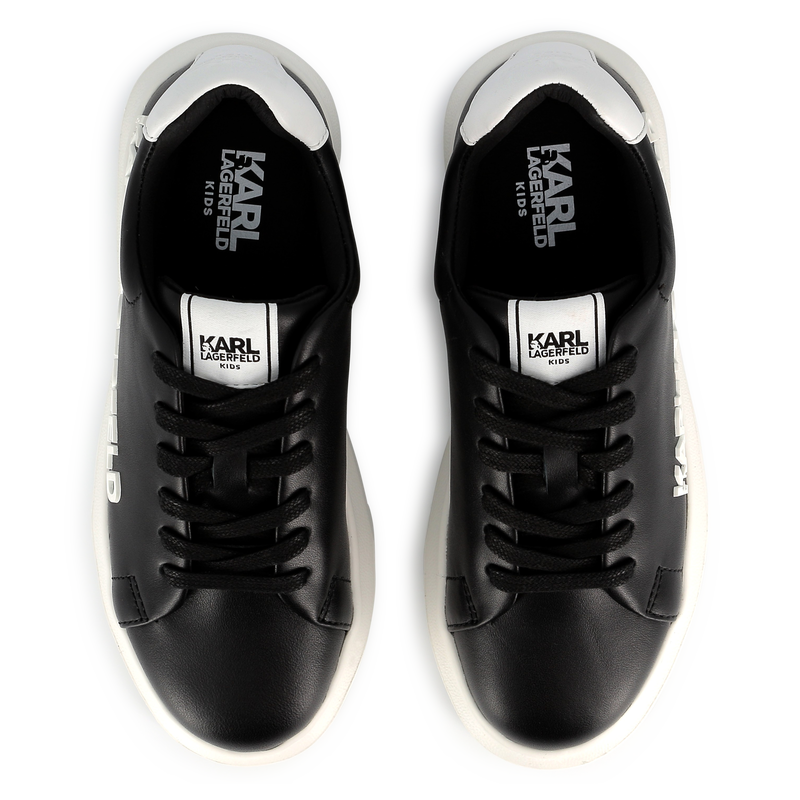 Sapatilhas de couro KARL LAGERFELD KIDS 
                    UNISEX