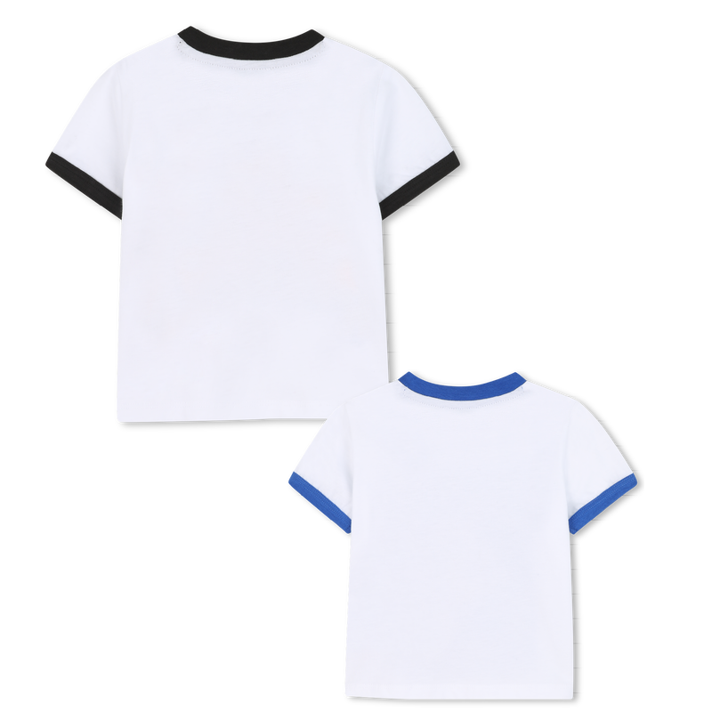 Lote de 2 camisetas de jersey KENZO KIDS 
                    BOY