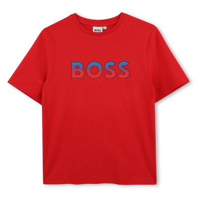 T-SHIRT MANGAS CURTAS BOSS MENINO