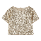 Blusa formal com lantejoulas MICHAEL KORS 
                    GIRL