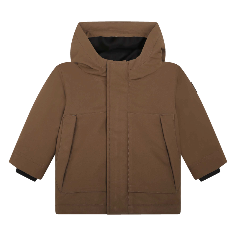 PARKA COM CAPUCHA BOSS 
                    BOY