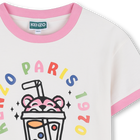 T-shirt de manga curta KENZO KIDS 
                    GIRL