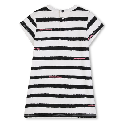 VESTIDO DE MANGA CURTA KARL LAGERFELD KIDS GIRL