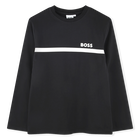 Camiseta de manga longa BOSS 
                    BOY