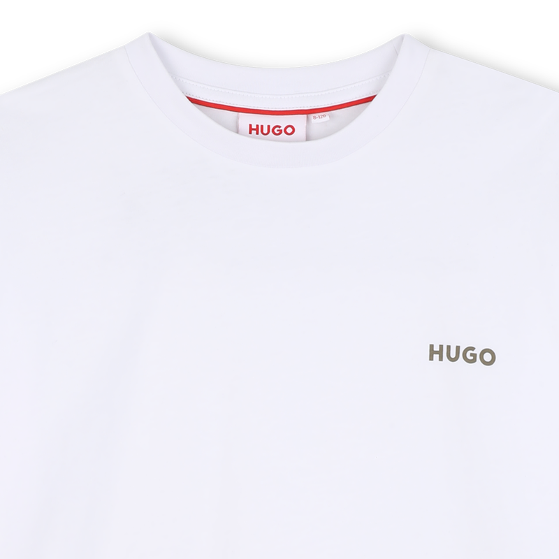 T-shirt de manga curta HUGO 
                        BOY