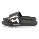 Chinelos com estampa KARL LAGERFELD KIDS 
                    BOY
