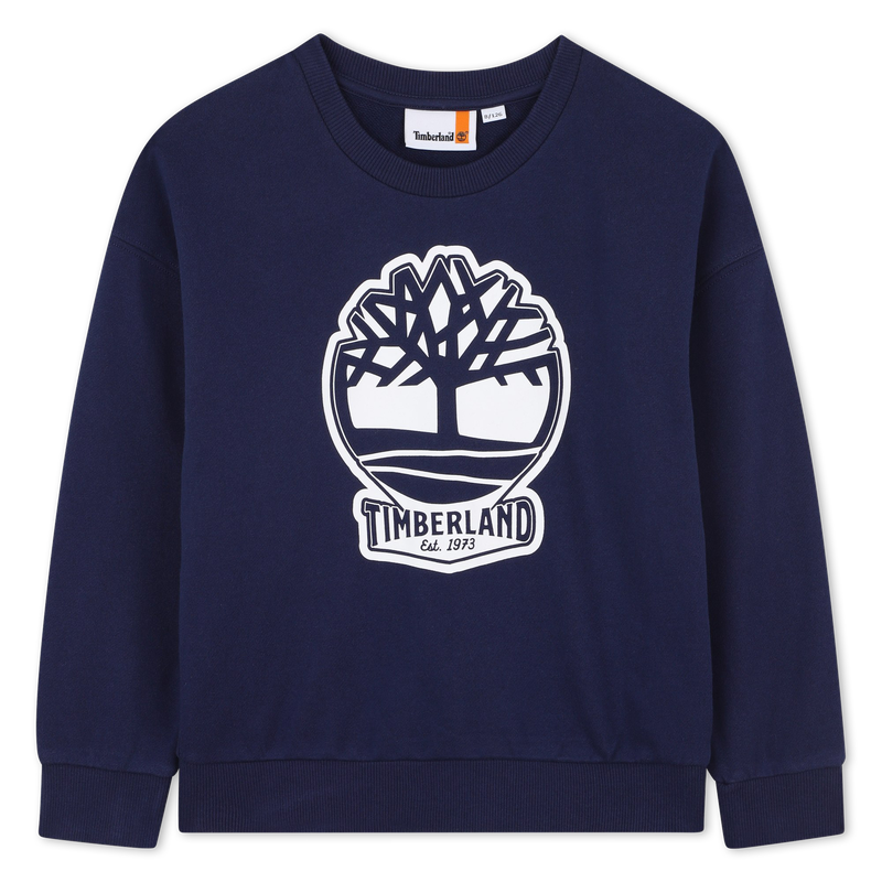 Sweatshirt com log&oacute;tipo TIMBERLAND 
                        BOY