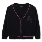 Cardigan de tric&ocirc; DKNY 
                    GIRL