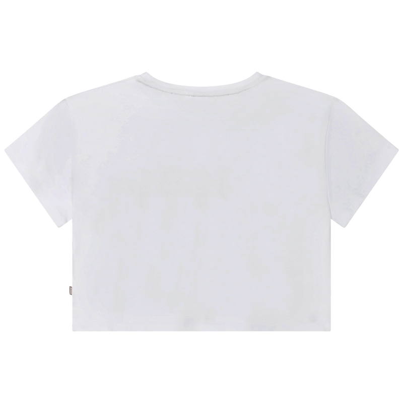 Short-sleeved cotton t-shirt BOSS 
                    GIRL