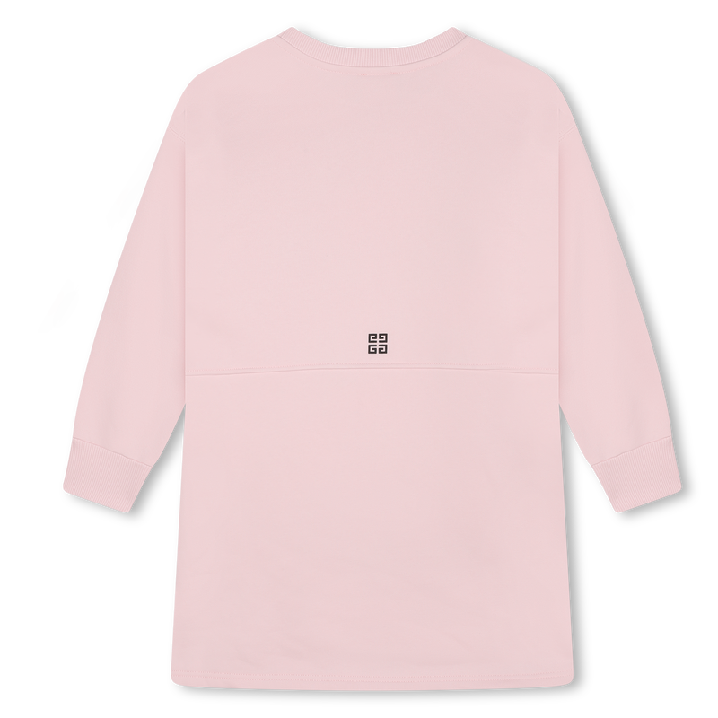 Vestido direito de molet&atilde;o GIVENCHY 
                        GIRL