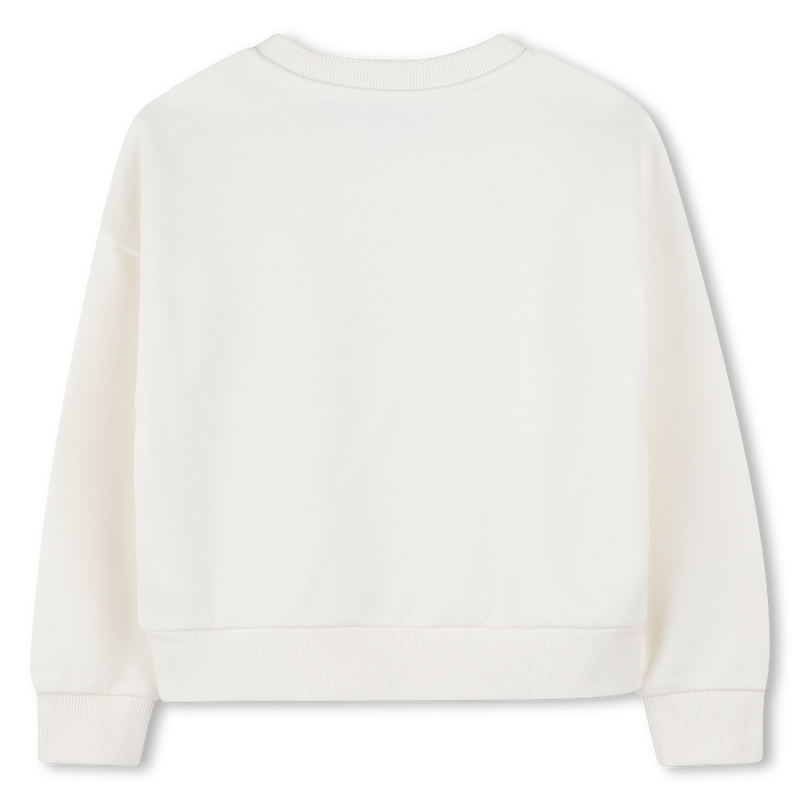 Sweatshirt em molet&atilde;o KENZO KIDS 
                        GIRL