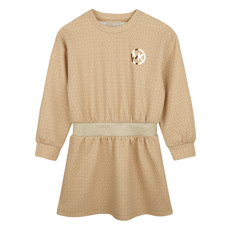 Vestido de mangas longas MICHAEL KORS 
                        GIRL