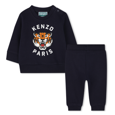 Conjunto de jogging de molet&atilde;o KENZO KIDS UNISSEXO