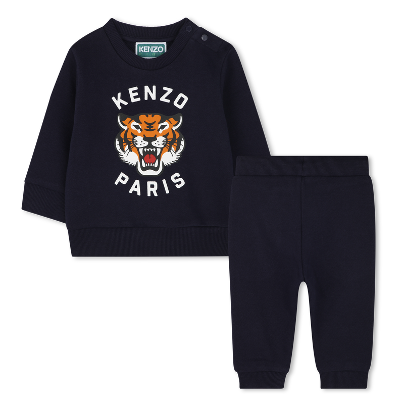 Conjunto de jogging de molet&atilde;o KENZO KIDS 
                        UNISSEXO