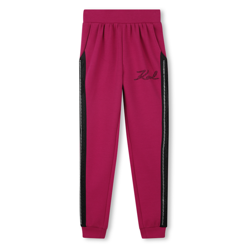Agasalho esportivo KARL LAGERFELD KIDS 
                    GIRL