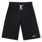 Bermudas de molet&atilde;o lisas BOSS 
                    BOY