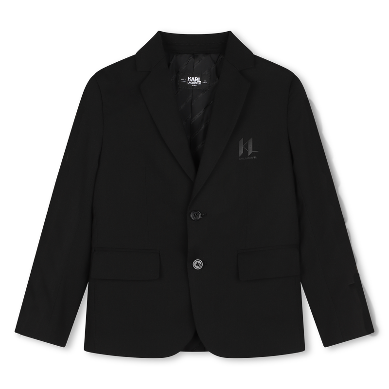 Striped Sleeved Blazer KARL LAGERFELD KIDS 
                    BOY