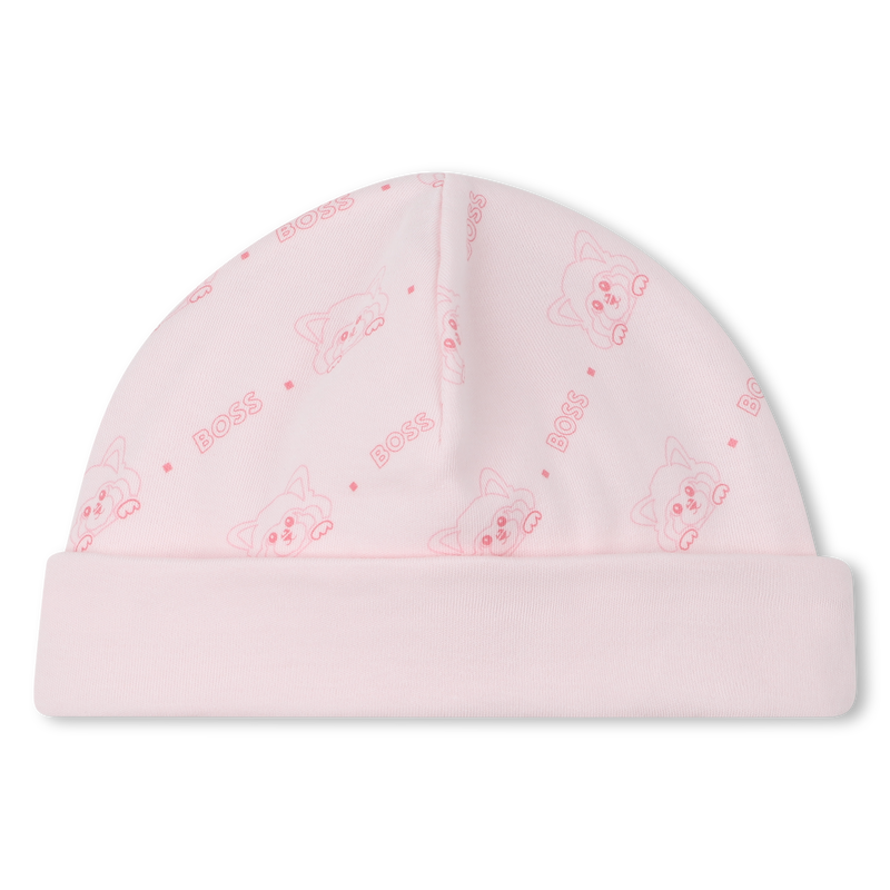 Conjunto de pijama e gorro BOSS 
                        GIRL