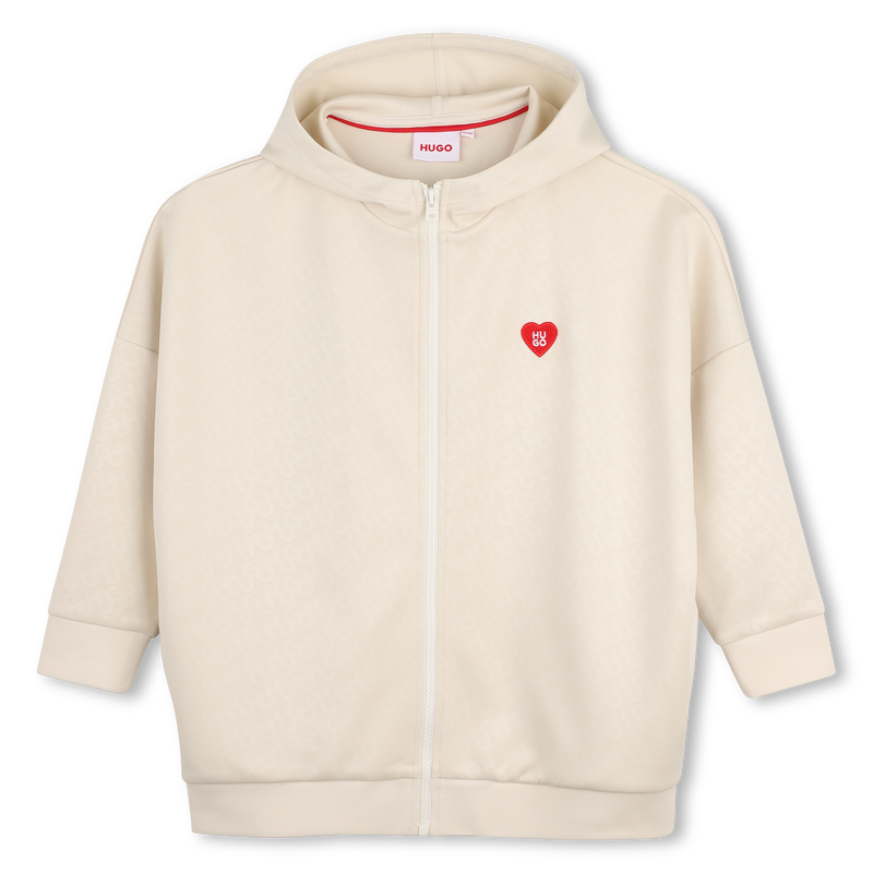 Cardigan  com capuz HUGO 
                        GIRL