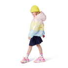 Jaqueta tricolor com capuz BILLIEBLUSH 
                    GIRL