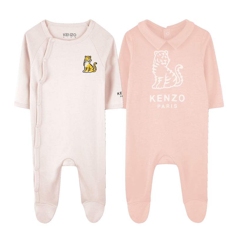 Two-pack of cotton pajamas KENZO KIDS 
                    UNISEX