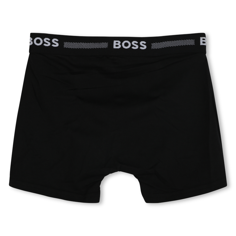 Lote de 2 boxers em algod&atilde;o BOSS 
                        BOY