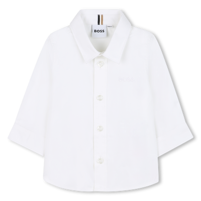 Camisa algod&atilde;o manga comprida BOSS BOY