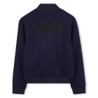 Cardig&atilde; duplo em jersey KARL LAGERFELD KIDS 
                    BOY