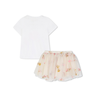 Conjunto de saia e camiseta GIVENCHY 
                    MENINA