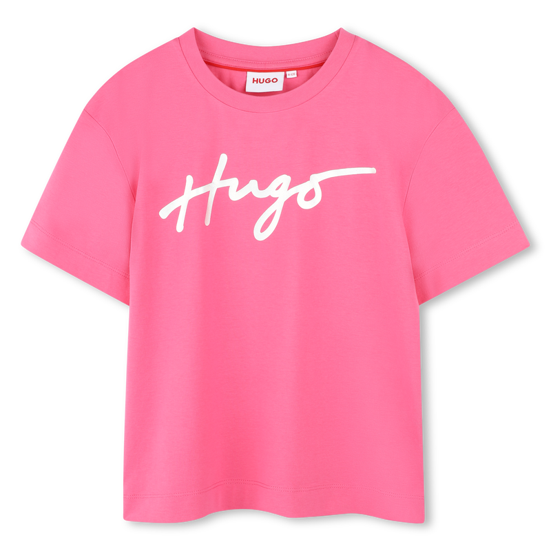 T-shirt de manga curta HUGO 
                        GIRL