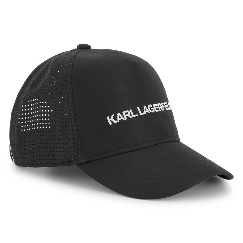 Bon&eacute; bordado ajust&aacute;vel KARL LAGERFELD KIDS 
                        BOY
